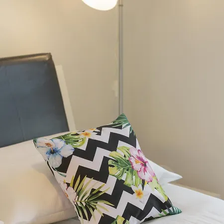 Subtle Colors In With Furnished Balcony By Renters Apartment *