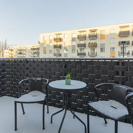 Subtle Colors In With Furnished Balcony By Renters Apartament *